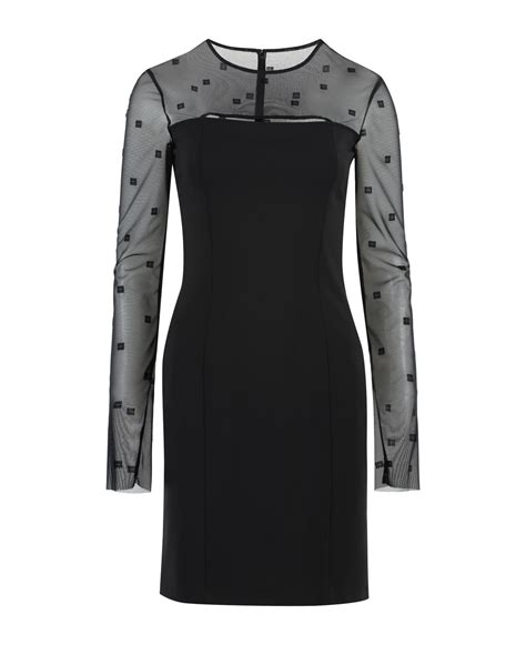 givenchy long sleeve women's|givenchy women's mini dresses.